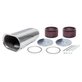 Dual Carb Blower Scoop Kit - Polished