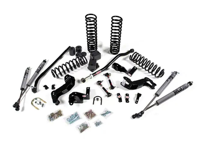 2007-2018 Jeep Wrangler JK J-Kontrol 4 Door 3.5 Inch Lift Kit w/ Fox 2.0 Performance Series Shocks JSPEC