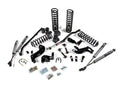 2007-2018 Jeep Wrangler JK J-Kontrol 4 Door 3.5 Inch Lift Kit w/ Fox 2.0 Performance Series Shocks JSPEC