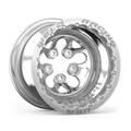 Weld Alpha-1 15x14 / 5x4.75 BP /5in. BS Black Wheel - Black Double Beadlock MT