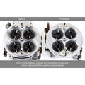 Holley auto part installed view