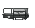Road Armor 15-19 Chevy 2500 Vaquero Front Bumper w/Pre-Runner Guard 2in Receiver - Tex Blk