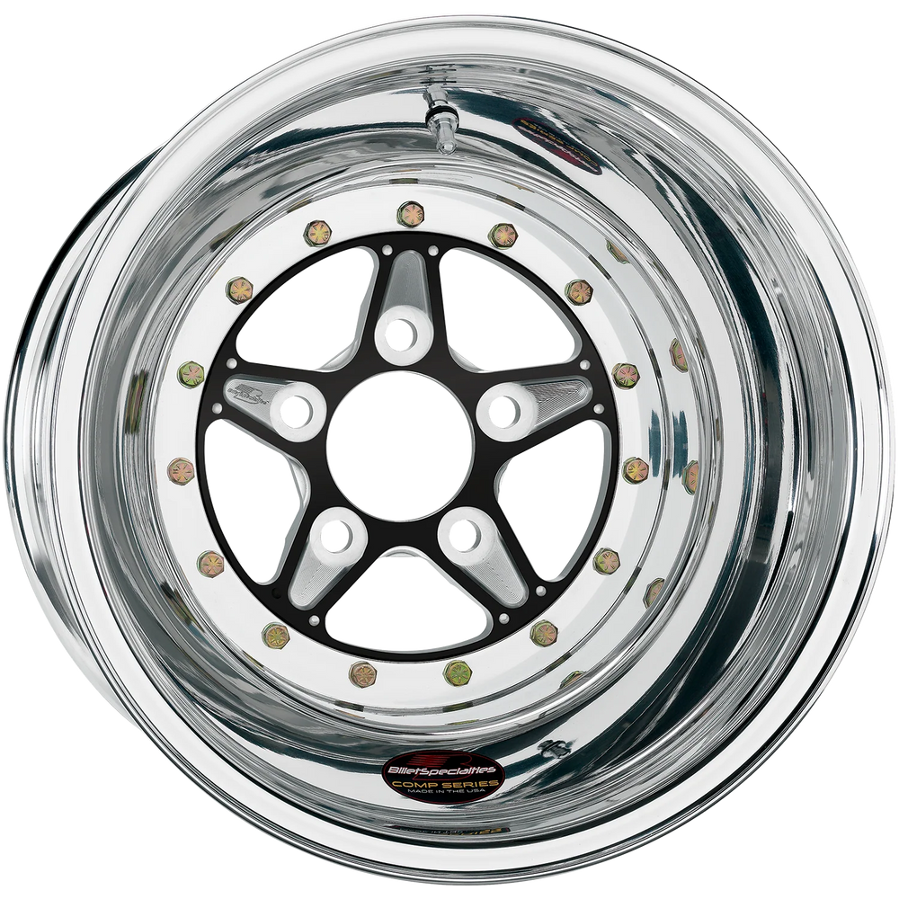 COMP 5 DBL 15X11 2.5' BS 61 BP BLK