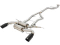aFe cat-back exhaust detail