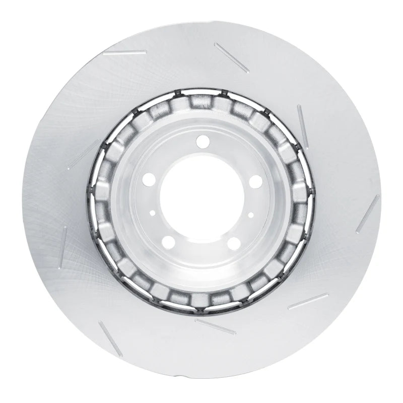 DFC 17-21 Porsche Panamera Left Rear Slotted Hi-Carbon Alloy Geomet Coated Rotor