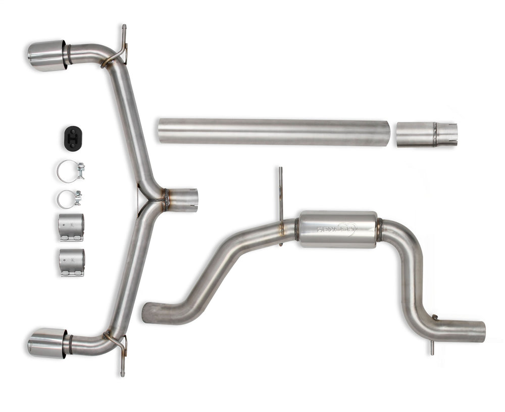 LTS 15-17 VW GTI 2.0L 3 IN CAT BACK W/MU