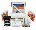 FOLDED TPO MEMBRANE PLUS INSTALLATION KIT DELUXE 9FT 6IN X 42FT WHITE
