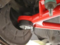 BMR 79-93 Mustang Lower A-Arm (Coilover Only) w/ Adj. Rod End and STD. Ball Joint - Black Hammertone