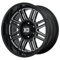 XD850 20X10 8X170 G-BLK MILL -18MM