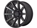 OUTBREAK 18x9 8x180.00 SATIN BLACK W/GRAY TINT (0 mm)