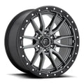 ~(37 lbs. 20X20X12)~ REBEL 17x9 6x120.00 MATTE GUN METAL BLACK BEAD RING (1 mm)
