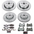 Power Stop 2014 Chevrolet SS Front & Rear Z26 Street Warrior Brake Kit