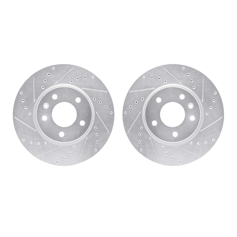 DFC 11-25 Buick Envista Front Drilled & Slotted Silver Rotors