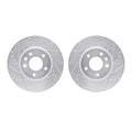 DFC 11-25 Buick Envista Front Drilled & Slotted Silver Rotors