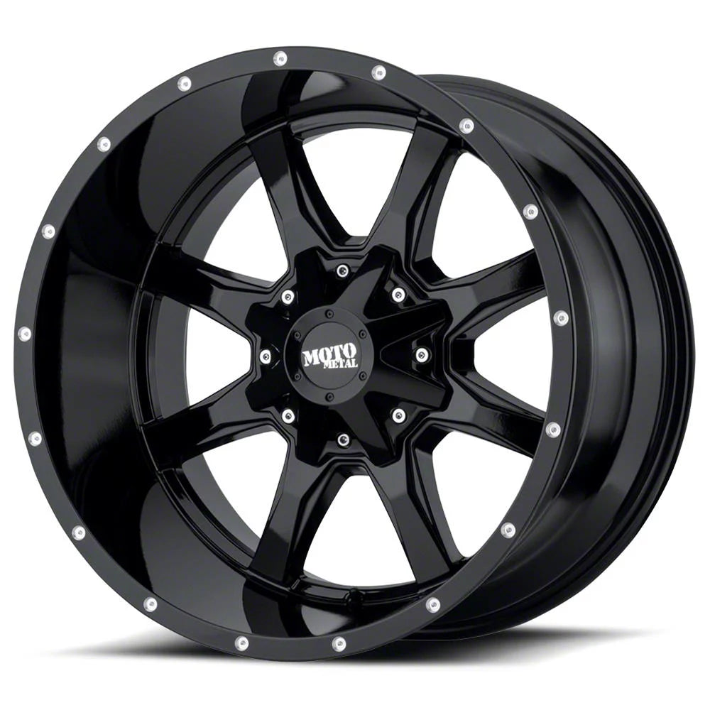 MO970 22X12 8X165.10 GLOSS BLACK (-