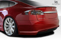 2012-2016 Tesla Model S Duraflex UTech Rear Diffuser - 1 Piece
