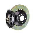 Brembo 89-98 Skyline GTR Rear GT BBK 4 Piston Cast 2pc 345x28 2pc Rotor Slotted Type1-Silver