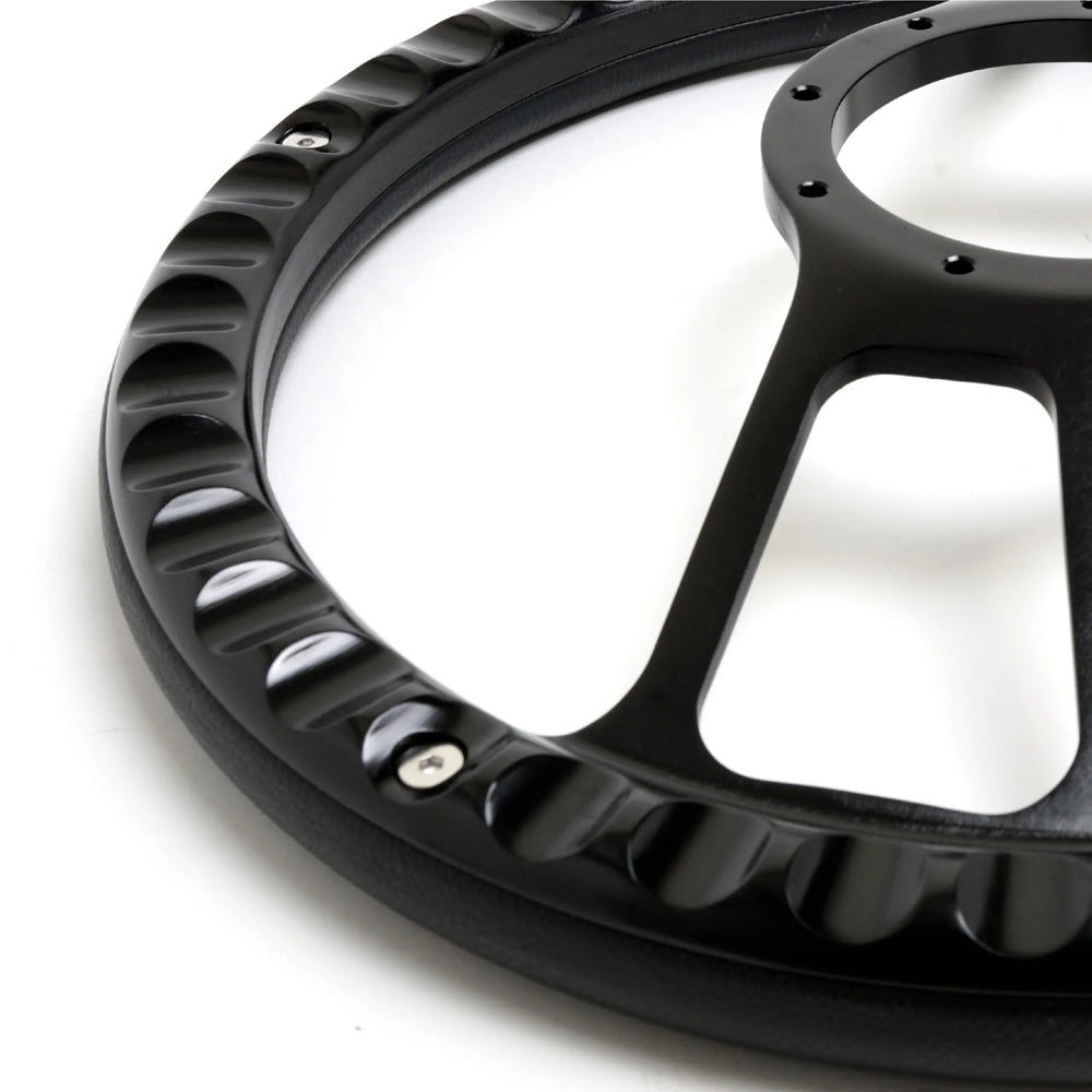 14' ALUM STEERING WHEEL KIT T STYLE