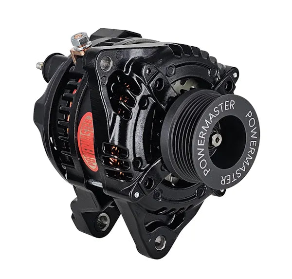 ALT FD BLK 180A 6 GRV SOLID PULLEY