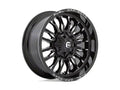D795 20X10 5X5.0/5.5 G-BLK-MILL -18MM