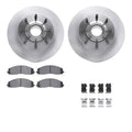 R1 Concepts Brake Rotor- Blank with Optimum Oe Pads Hdw Fits Ford F-250