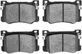 DFC 18-20 Genesis G80 Front & Rear Geospec Rotors with 5000 Advanced Brake Pads w/Hardware