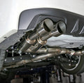 STI CATBACK EXHAUST 4 INCH QUAD TIPS AND 3 INCH INLET