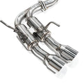 STI CATBACK EXHAUST 4 INCH QUAD TIPS AND 3 INCH INLET