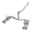 STI CATBACK EXHAUST 4 INCH QUAD TIPS AND 3 INCH INLET