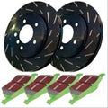 EBC S2 Kits Greenstuff Pads and USR Rotors