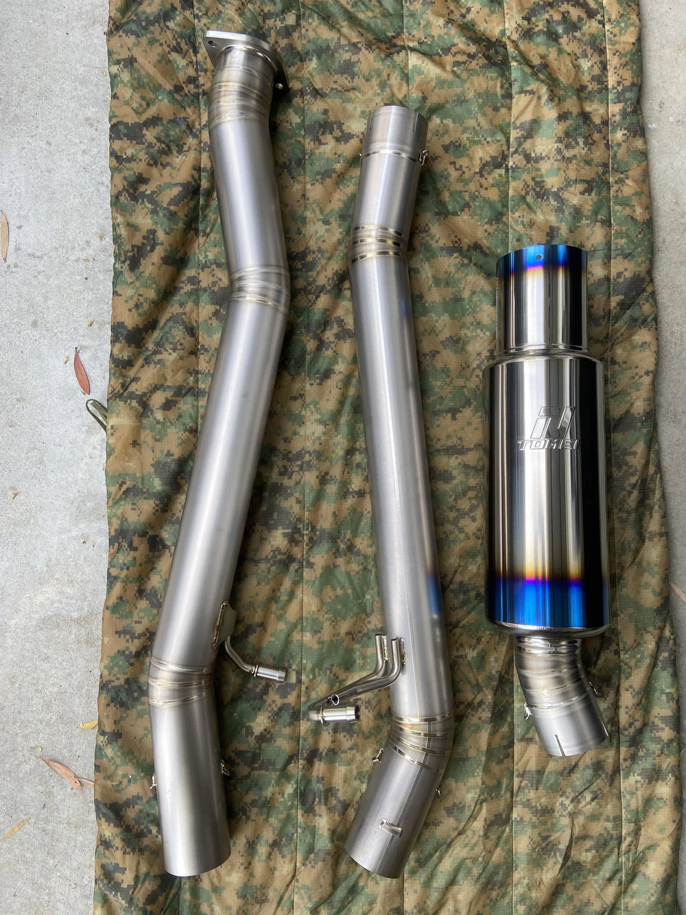 FULL TITANIUM MUFFLER KIT EXPREME Ti WRX STI GDF USDM
