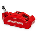 Performance Machine 125 x 4 Race Series Radial Mount Caliper with ARC - Left - Gunmetal Grey