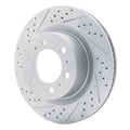 DFC 22-25 Lexus Gx550 Front Left Drilled & Slotted Geoperformance Rotor