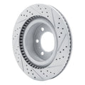 DFC 22-25 Lexus Gx550 Front Left Drilled & Slotted Geoperformance Rotor