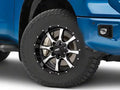 MO970 18x9 5x139.70/5x150.00 GLOSS BLACK W/ MACHINED FACE (18 mm)
