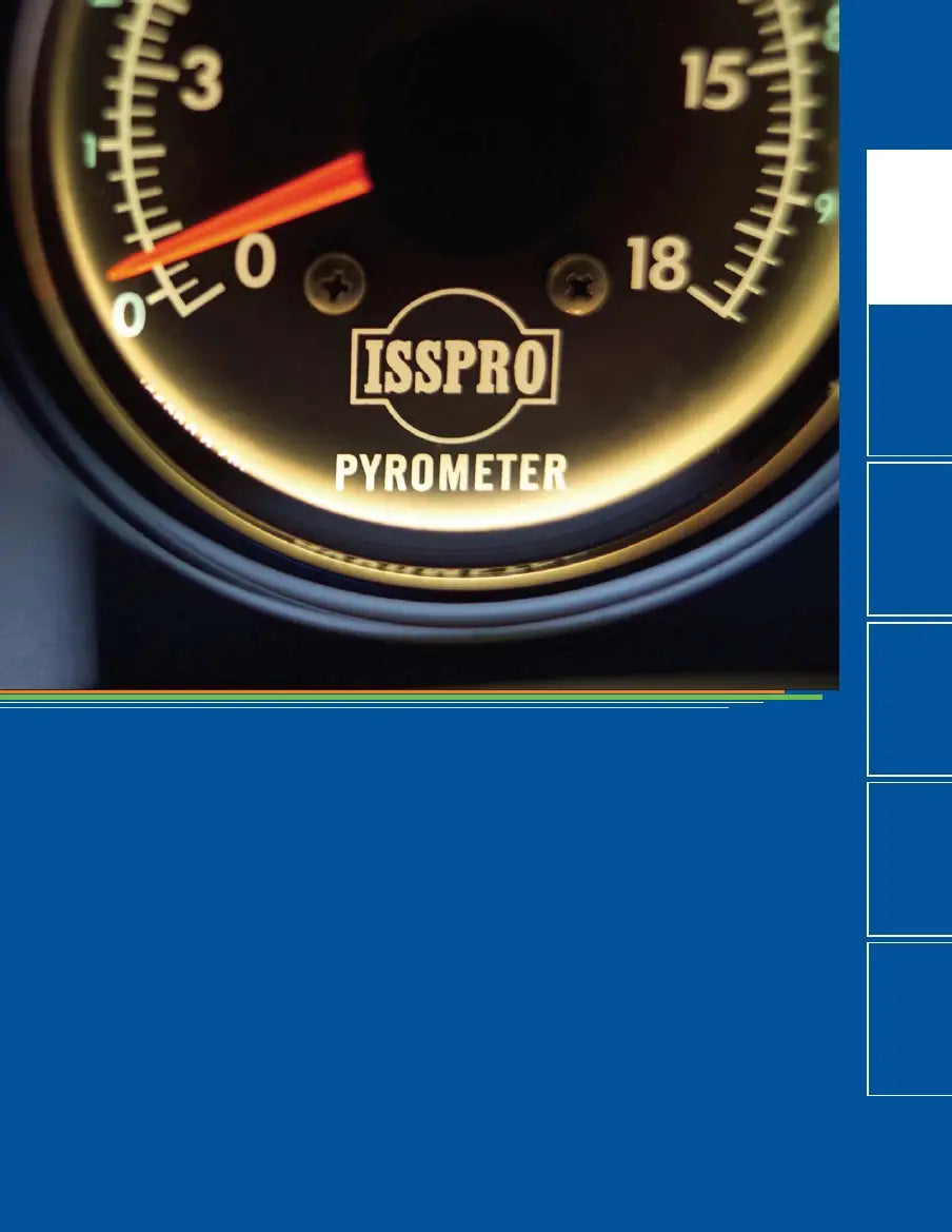 ~(0.8 lbs. 4X4X4)~ Pyrometer 3 In. Dual 1200F