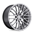 TSW Alloy Wheels silver auto part