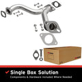 FRONT PIPE KIT - 98-04 PASSPORT, RO
