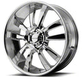 KM673 SKITCH CHROME PLATED 18 X 8 6X5.5 5.09 b/s 15 o/s