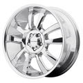KM673 SKITCH CHROME PLATED 18 X 8 6X5.5 5.09 b/s 15 o/s