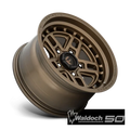 D669 17X9 5X5.0 MT-BRNZ -12MM