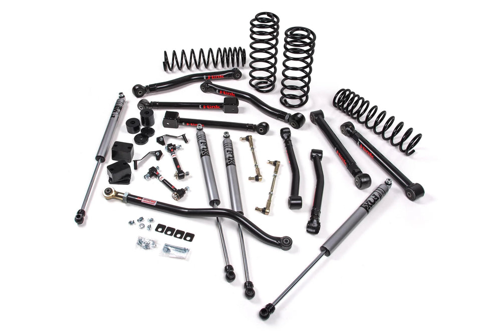 18C WRANGLER JL 2DR 3IN JKRAWL SYSTEM RUBBERFOX 2.0 ADV SRS FRT/RR STD COIL