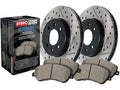 TRUCK AXLE PACK, SLOTTED & DRILLED,