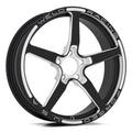 Weld V-Series 1-Piece 18x6 / 5x4.75 BP / 3.2in. BS Gloss Black Milled Wheel