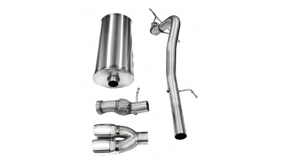 CORSA Performance polished cat-back exhaust