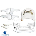 2023-2023 Honda Civic Type R Carbon Creations Akora Front Fenders - 2 Pieces