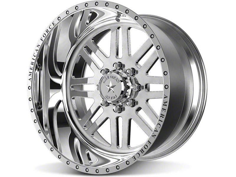 American Force Wheels silver auto part