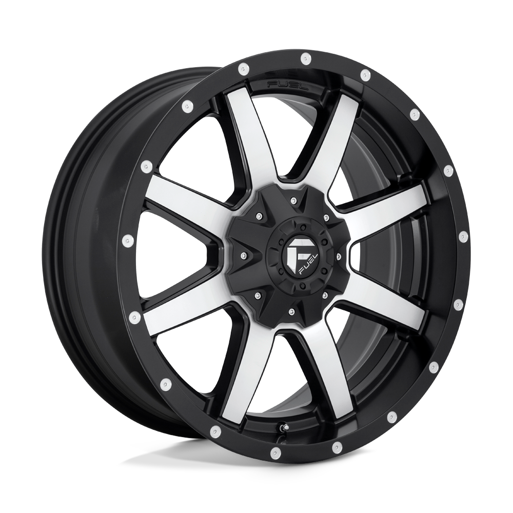 ~(40 lbs. 23X23X12)~ MAVERICK 20x9 5x139.70/5x150.00 MATTE BLACK MACHINED (20 mm)