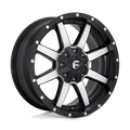 Fuel Wheels black auto part