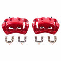 Power Stop 08-11 Nissan Pathfinder Front Red Calipers w/Brackets - Pair